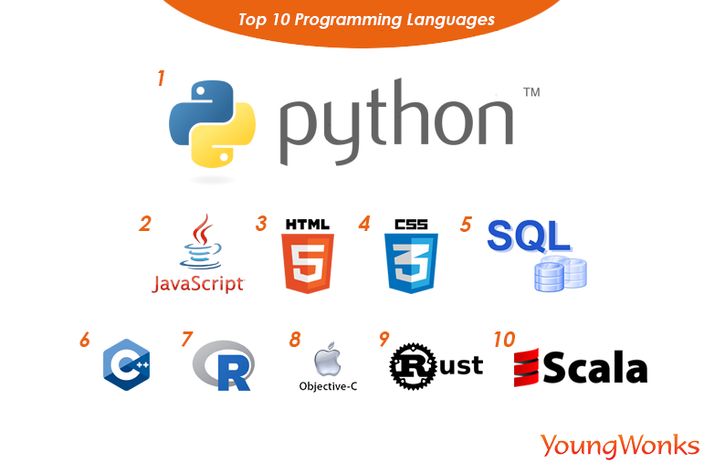 The Top Programming Languages to Learn in 2025 2 top 10 programming languages in 2025 Programming Languages